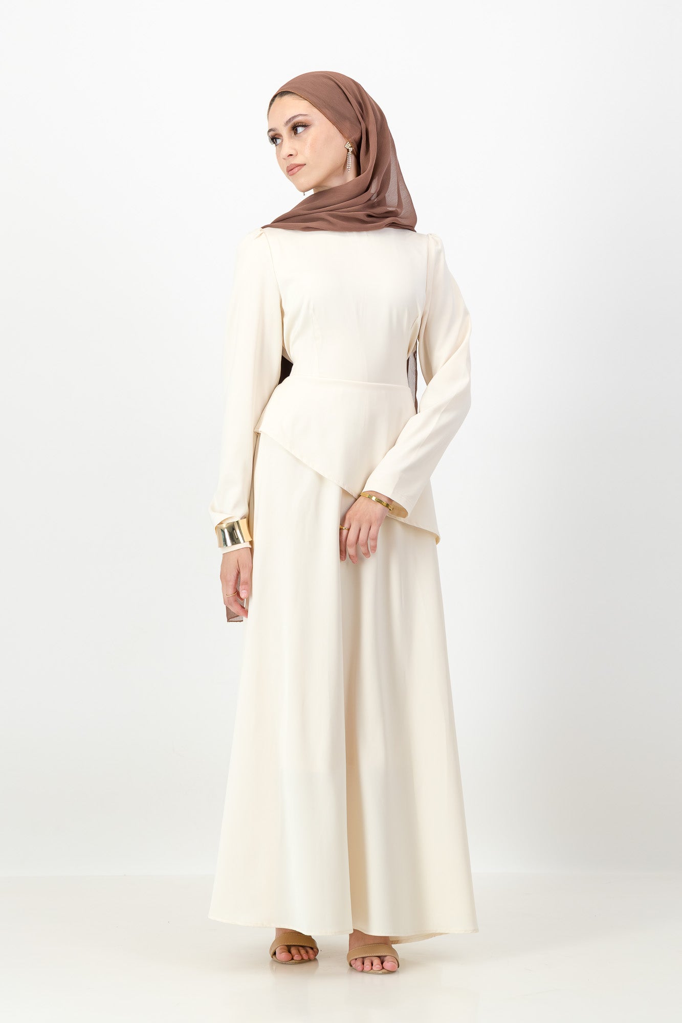 The SOFIA Dress in Cream