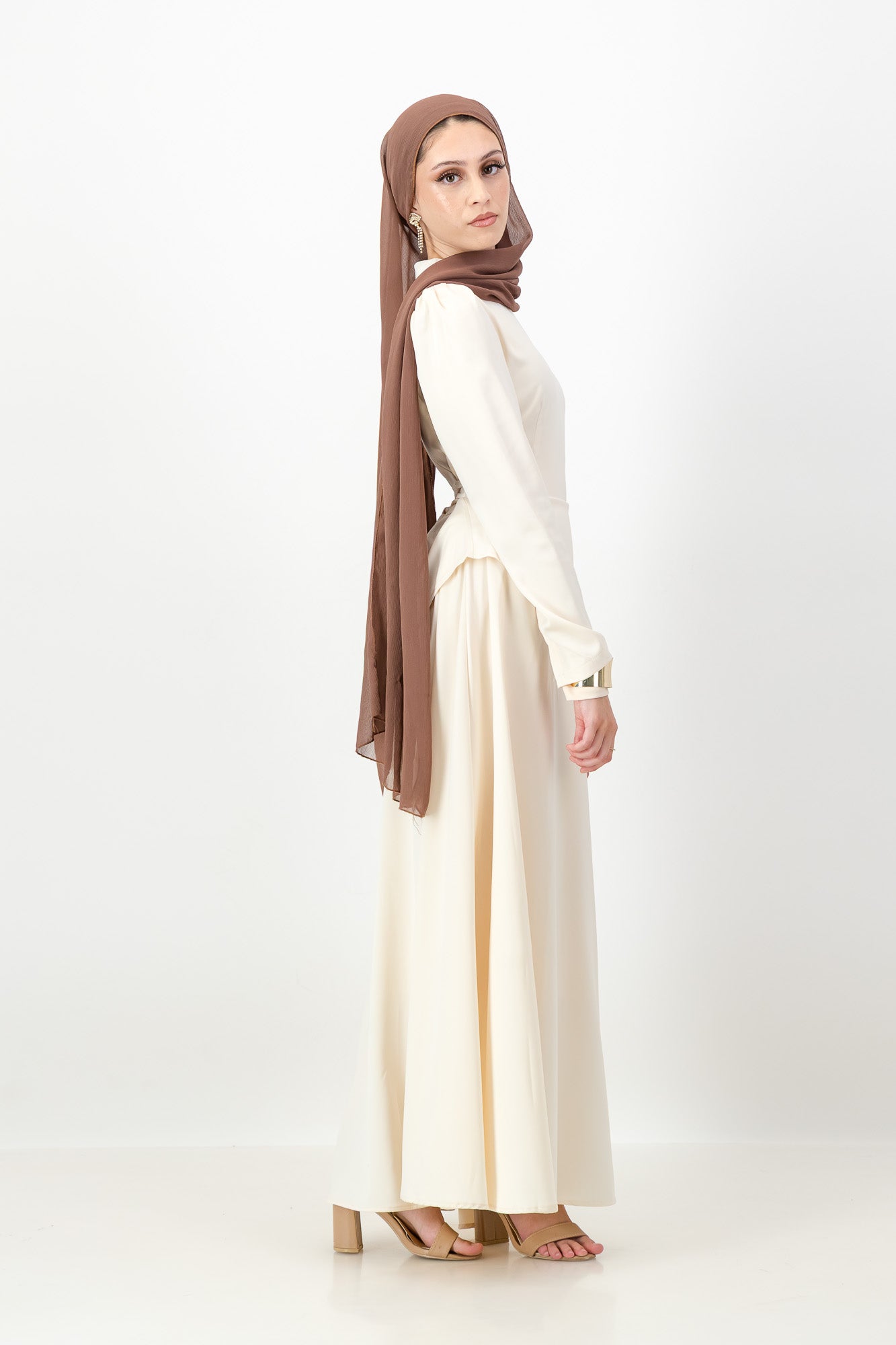 The SOFIA Dress in Cream