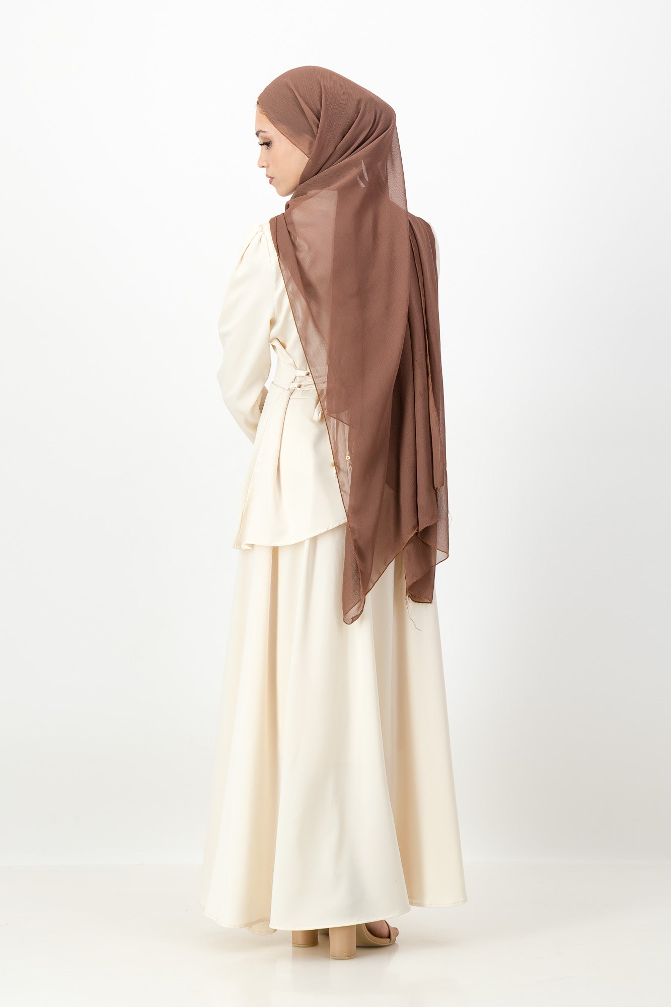 The SOFIA Dress in Cream