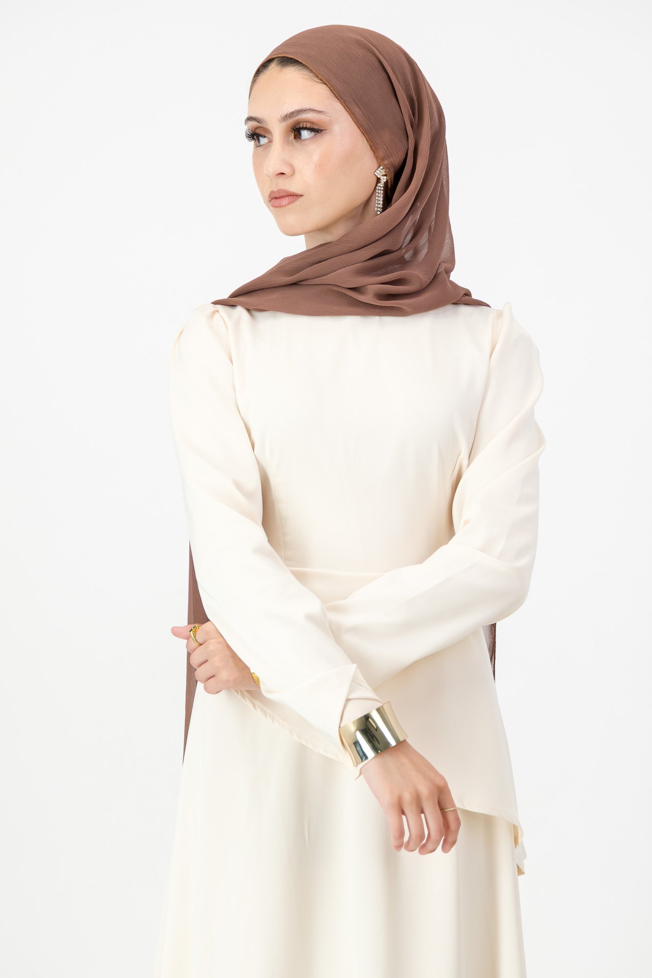 The SOFIA Dress in Cream
