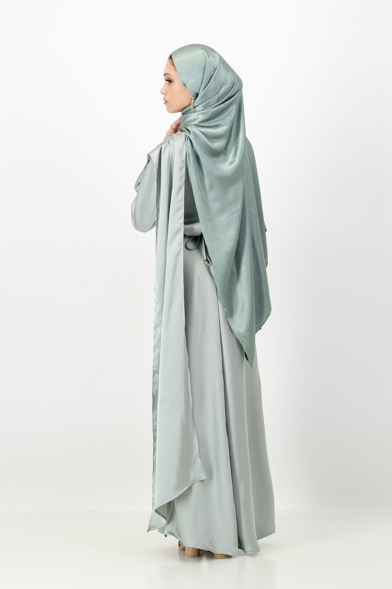 THE SOHA MAXI DRESS in OPAL