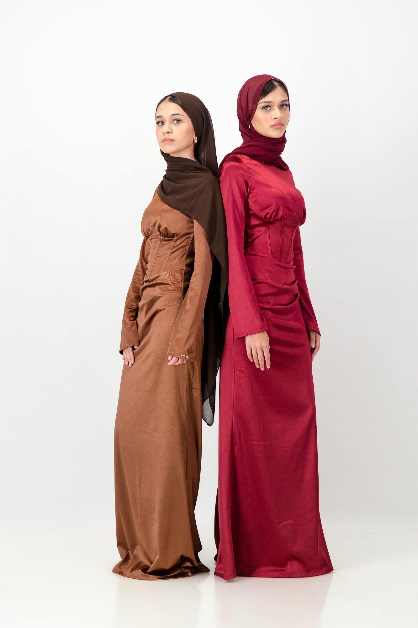 TARA MAXI DRESS - Burgundy