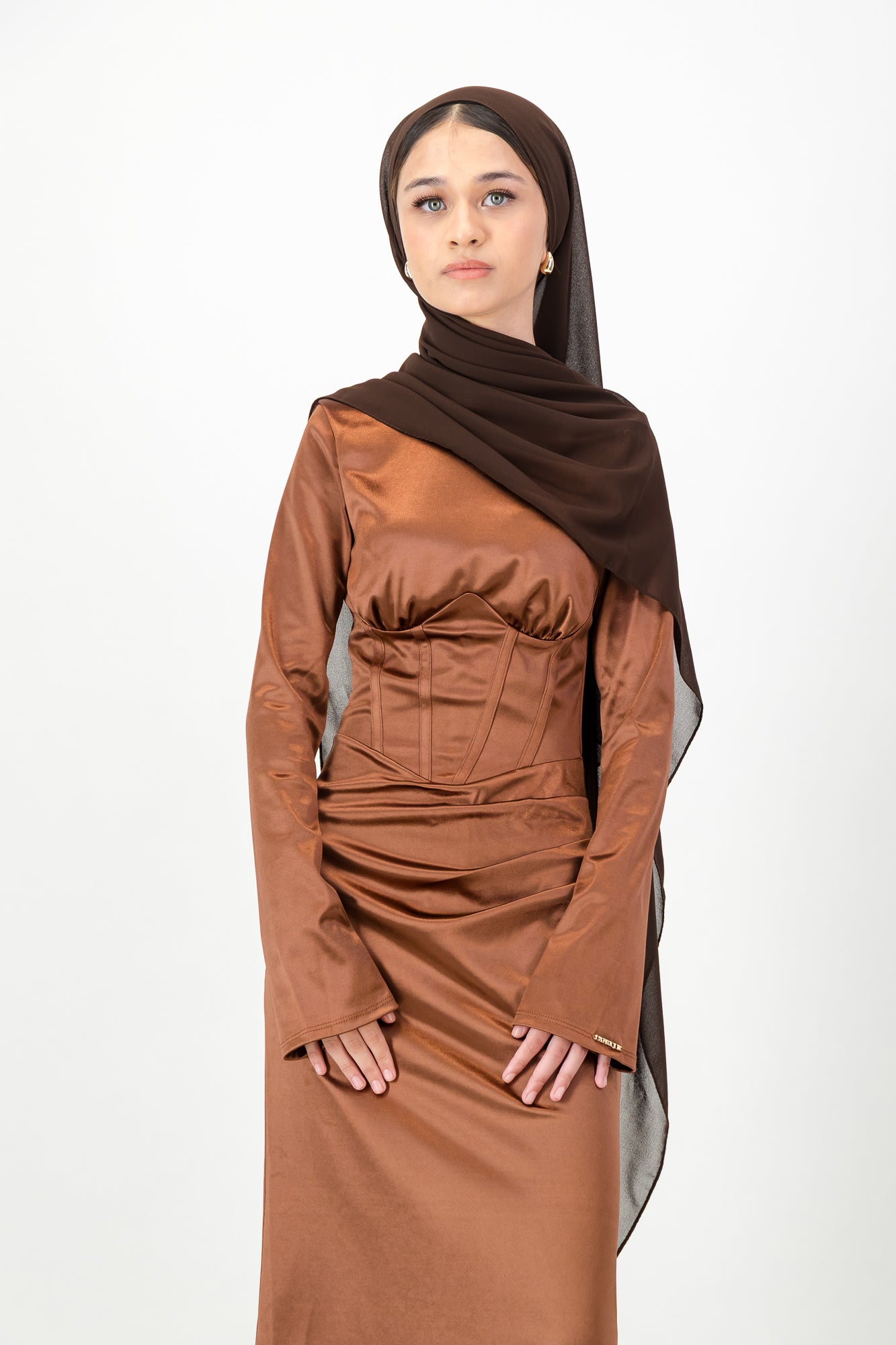 TARA MAXI DRESS - Cocoa
