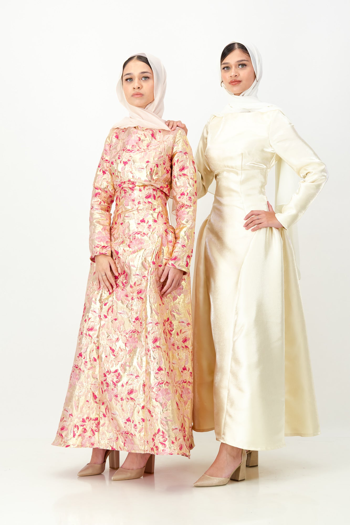 TALIA Dress in Pink Floral