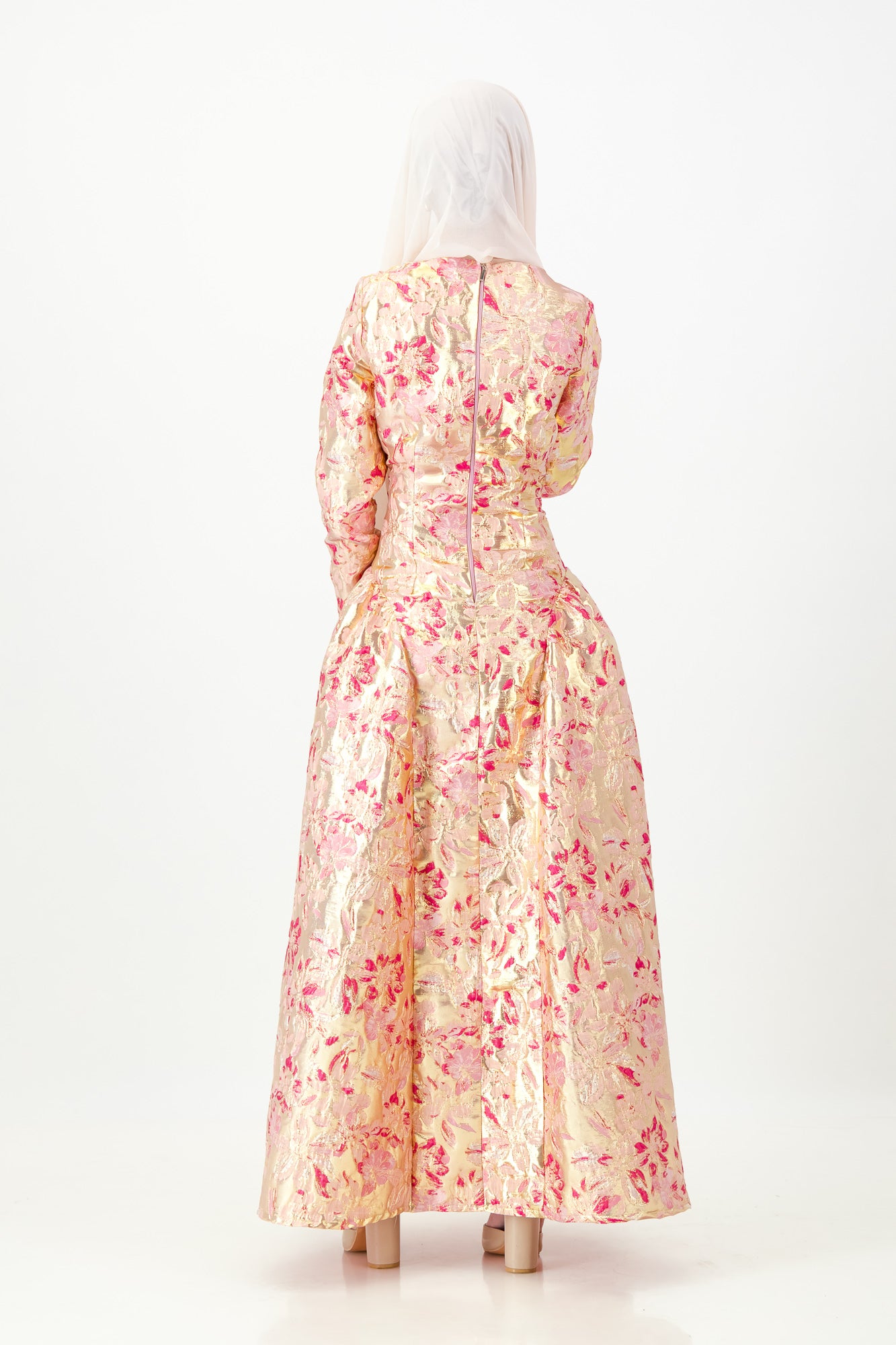 TALIA Dress in Pink Floral