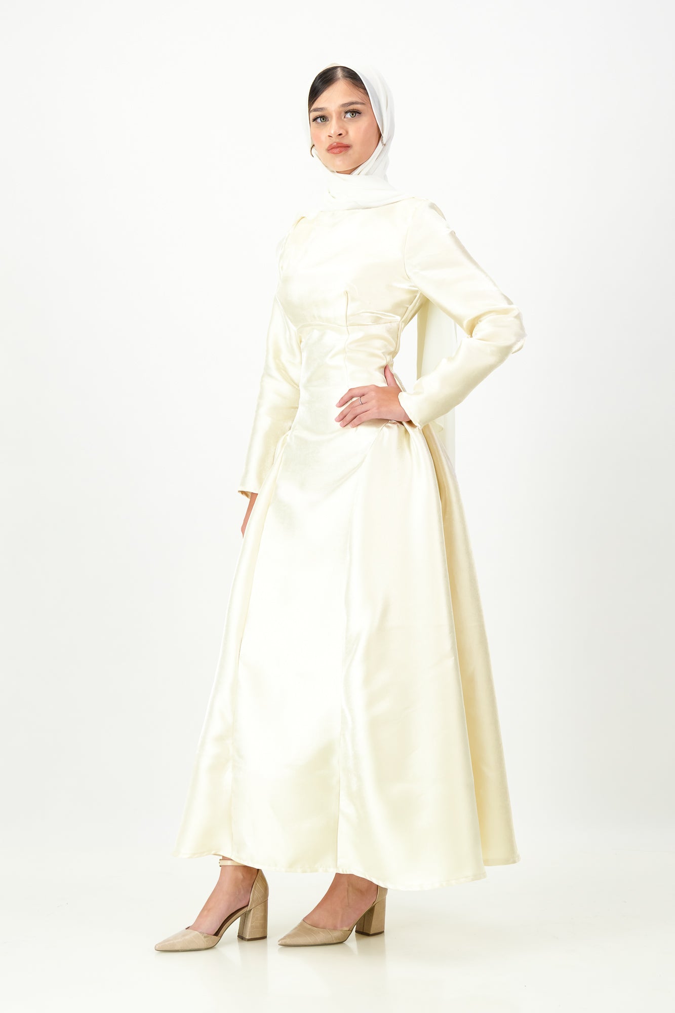 TALIA Dress in Cream