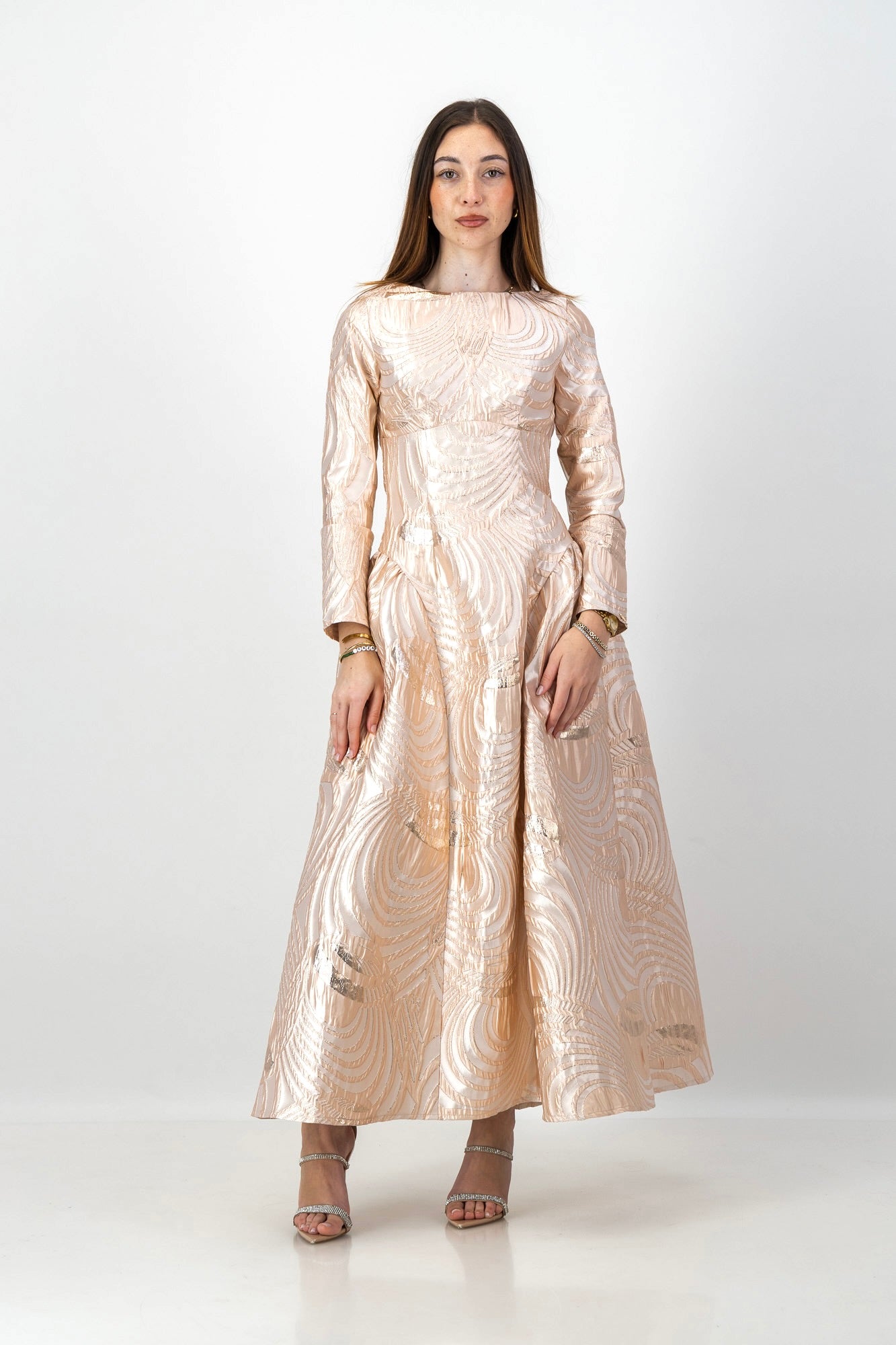 TALIA Dress in Blush Print
