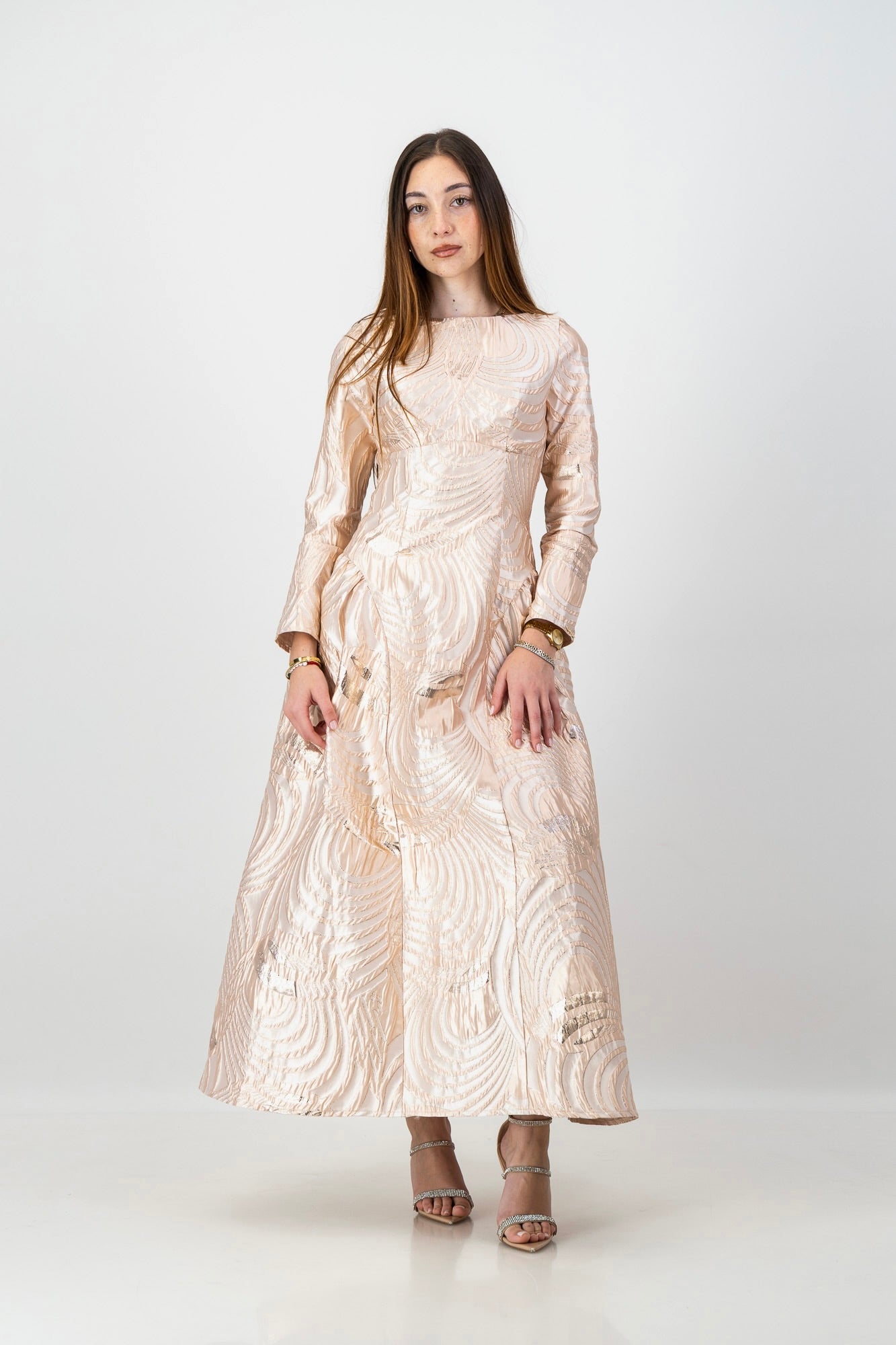 TALIA Dress in Blush Print