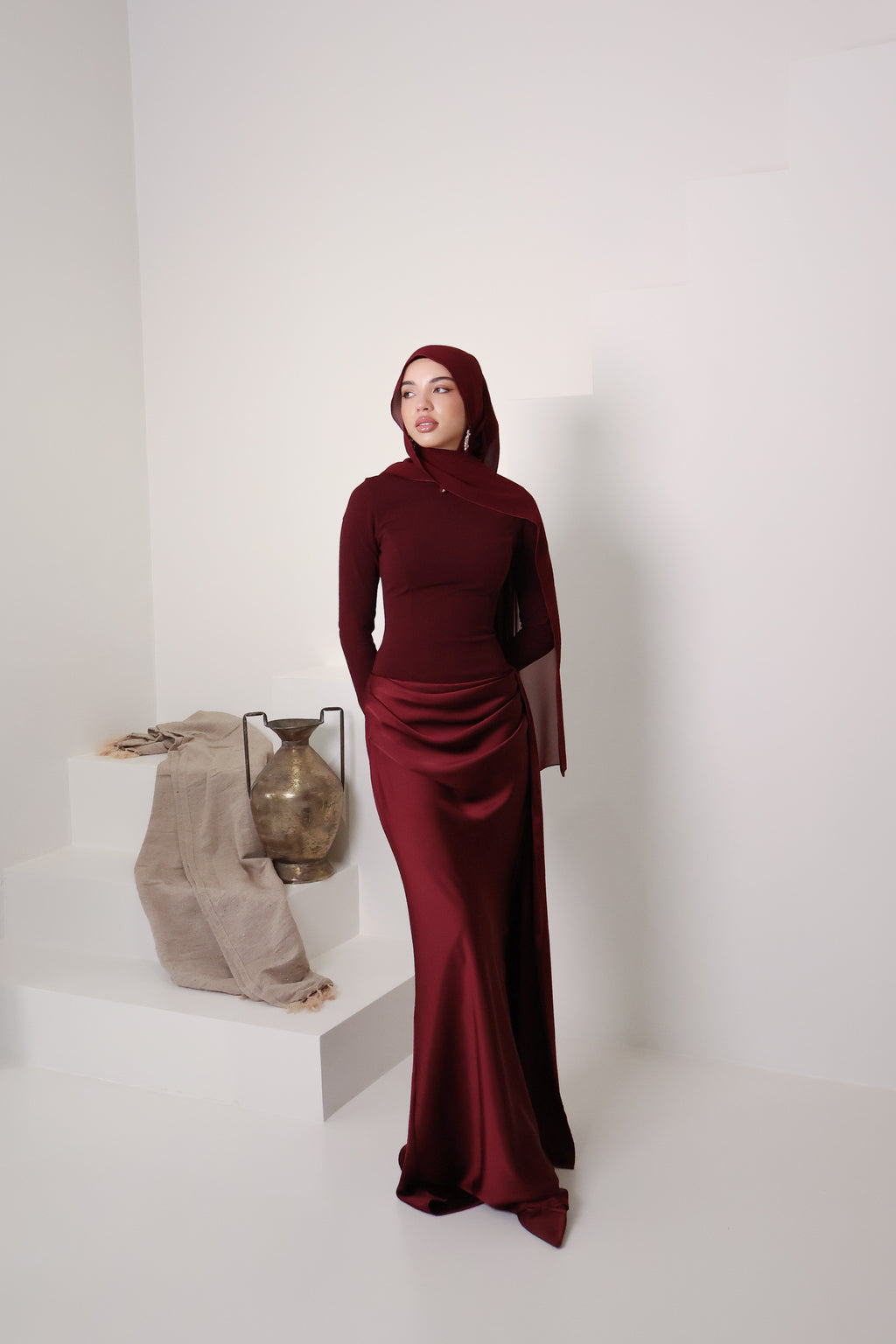 The Zainab in Burgundy