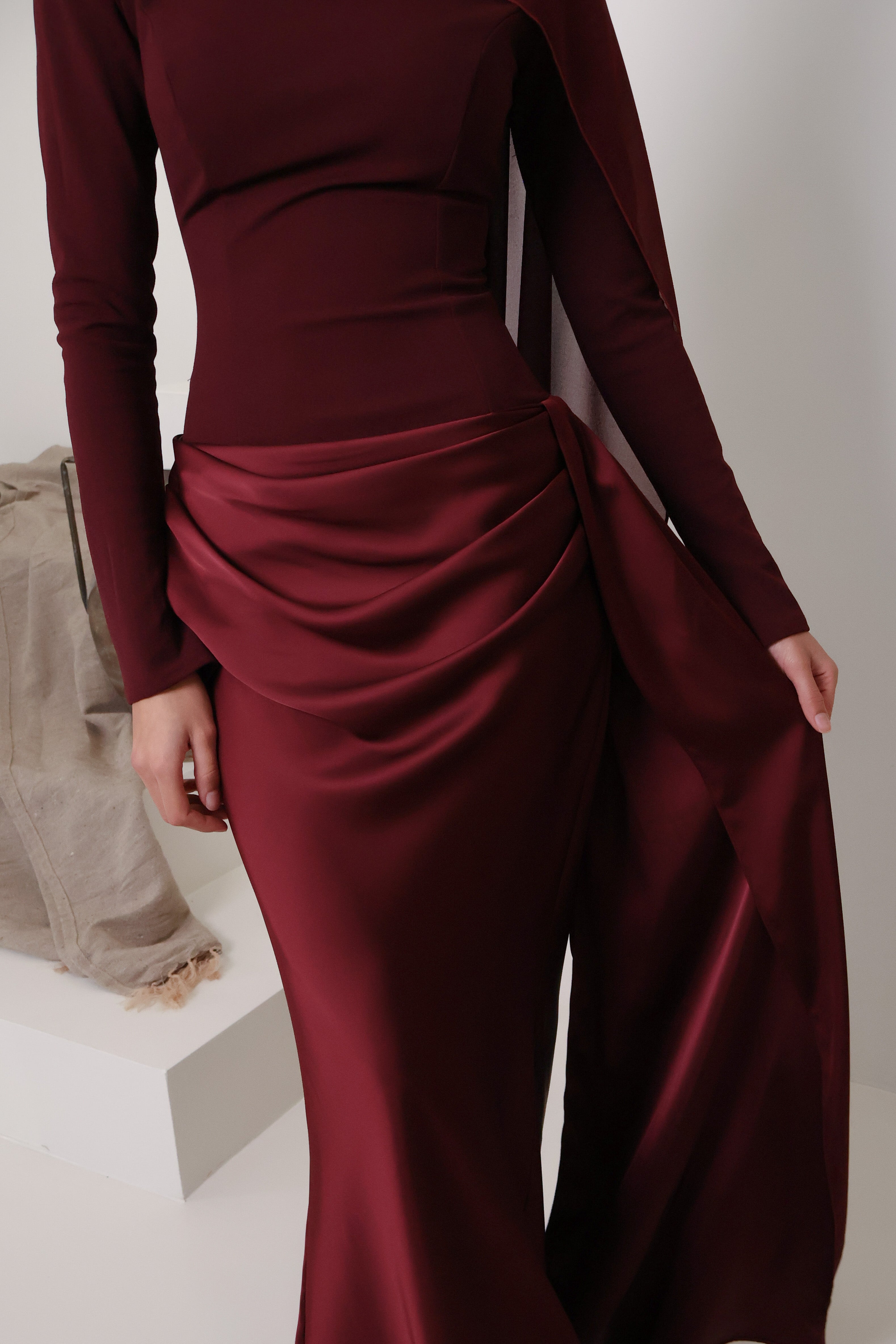 The Zainab in Burgundy