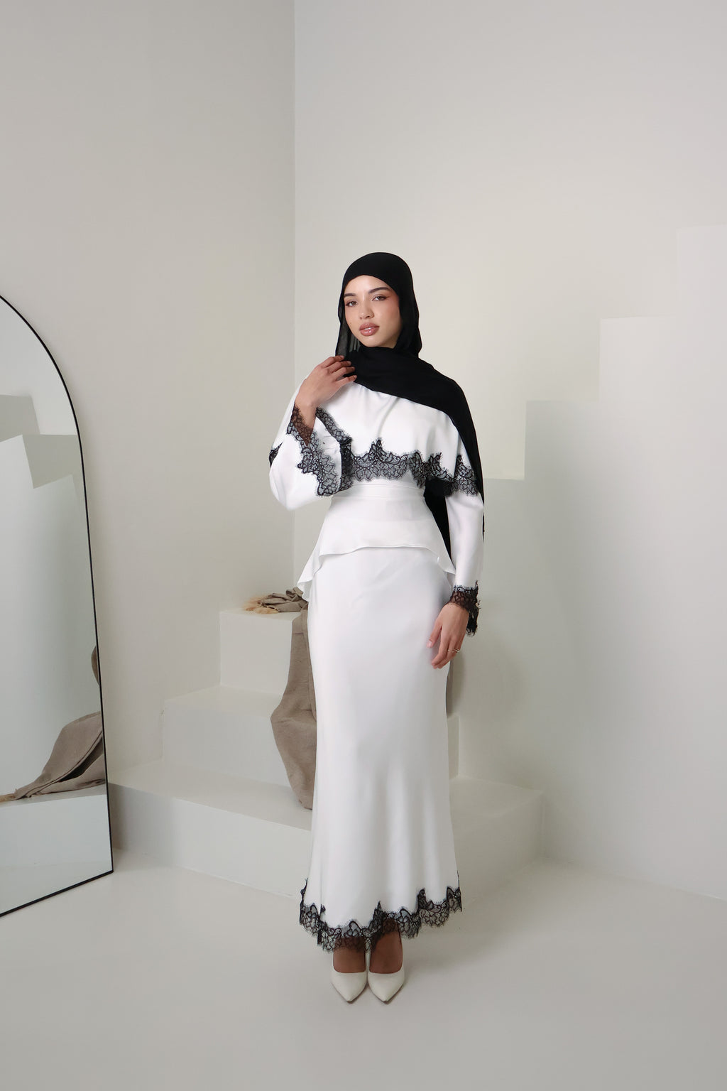 HANEEN SET in VANILLA CREAM