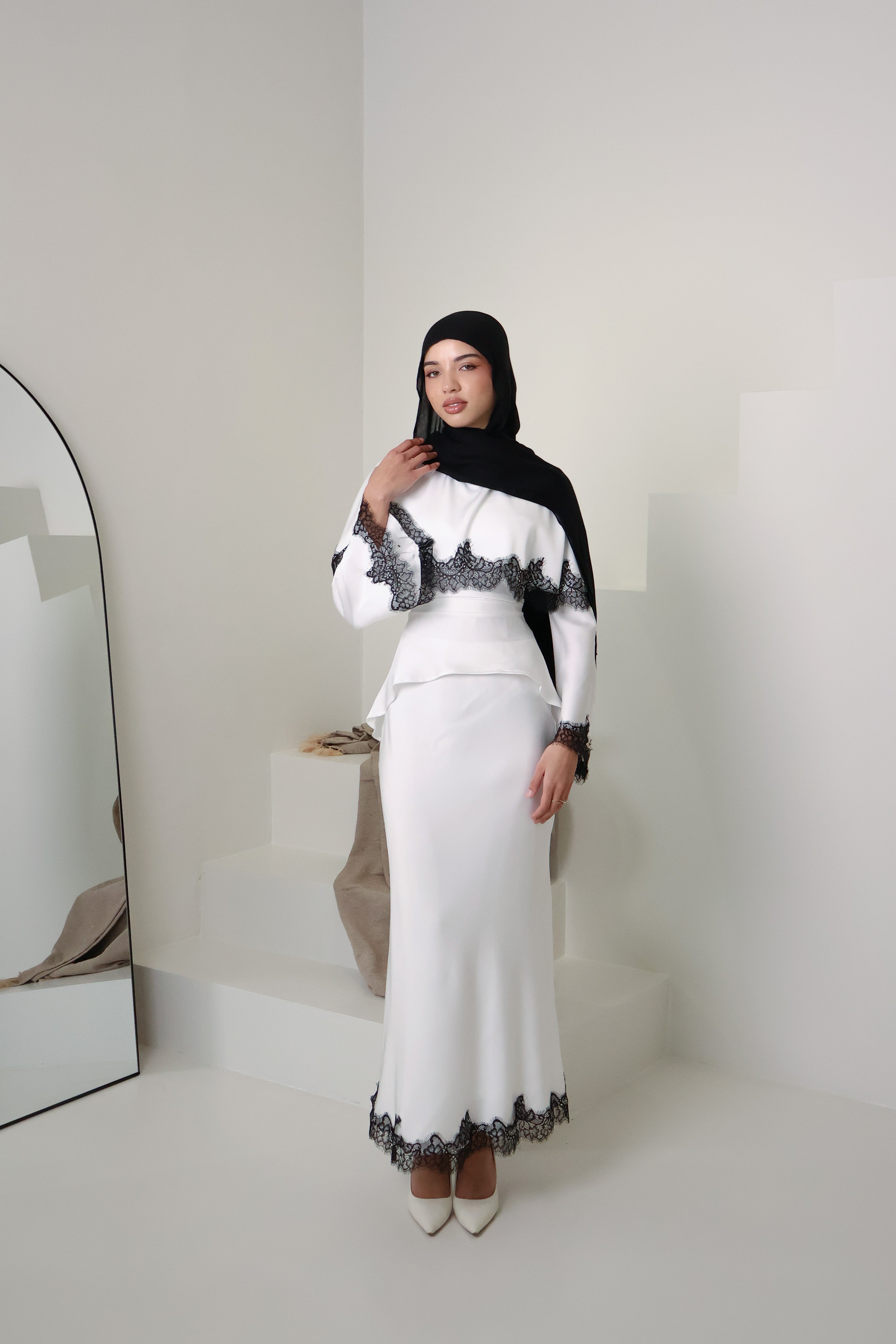 HANEEN SET in VANILLA CREAM