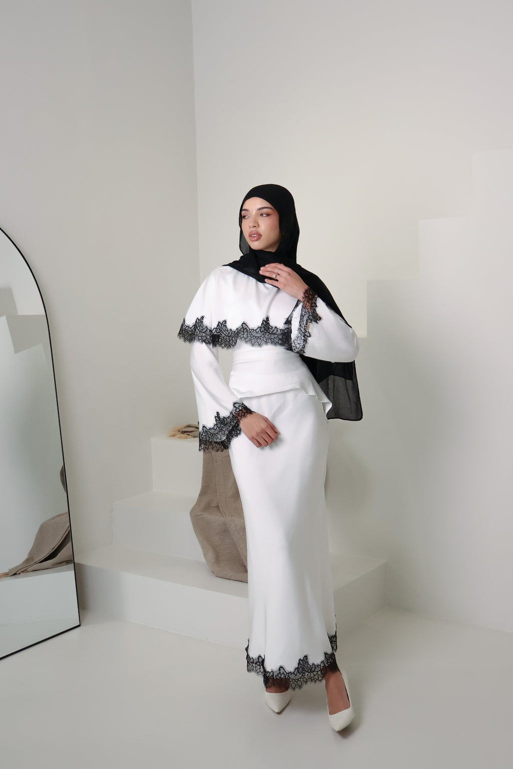 HANEEN SET in VANILLA CREAM