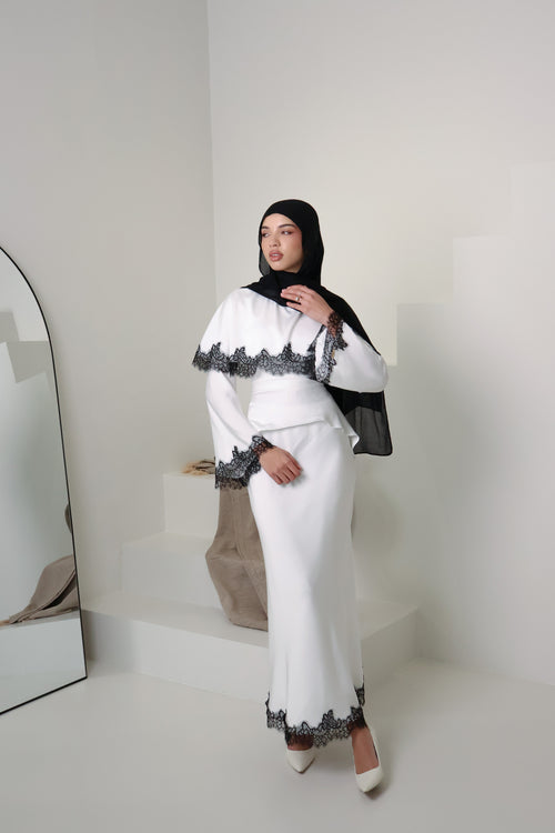 HANEEN SET in VANILLA CREAM