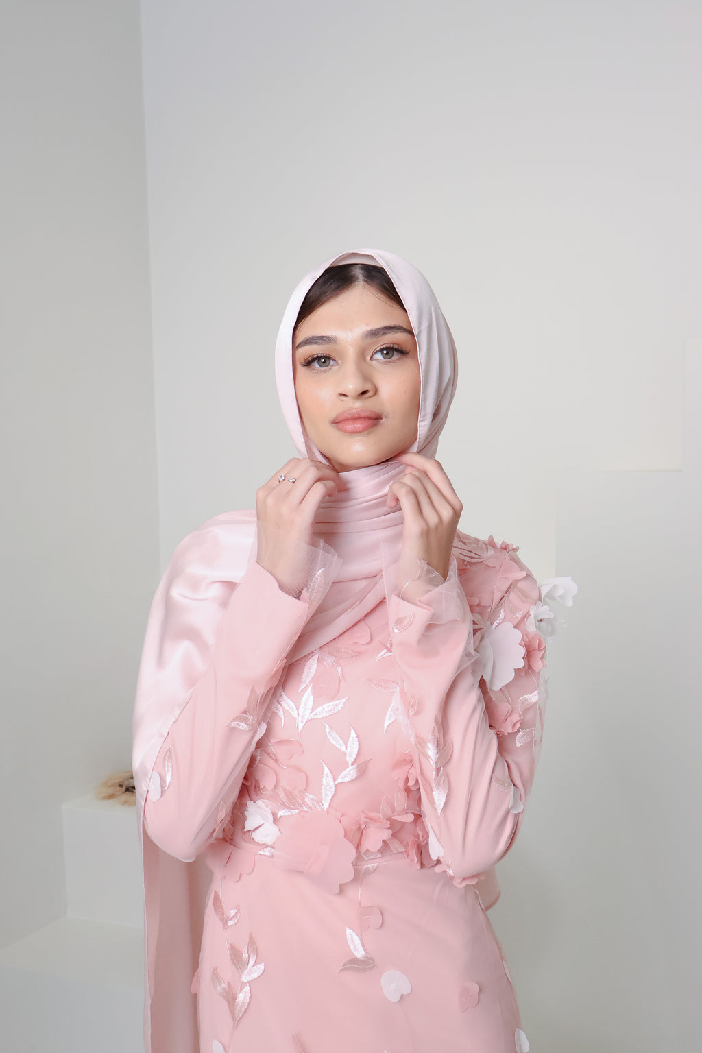JOURI BLOOM GOWN in BLUSH
