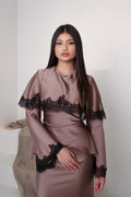 HANEEN SET in COCOA CREAM