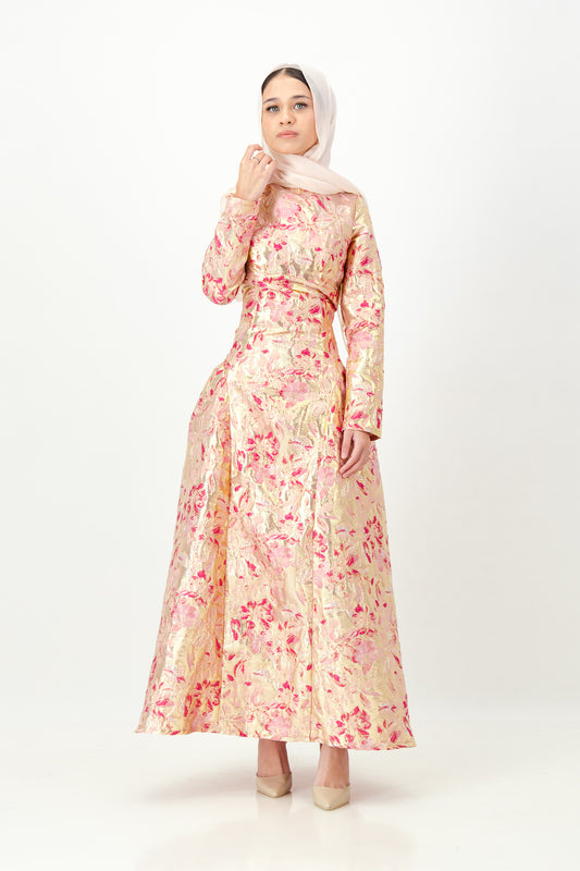 TALIA Dress in Pink Floral