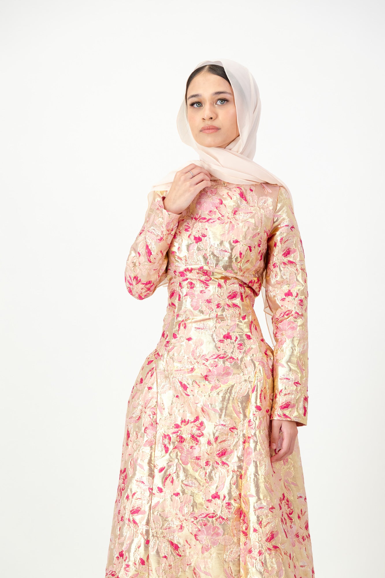 TALIA Dress in Pink Floral