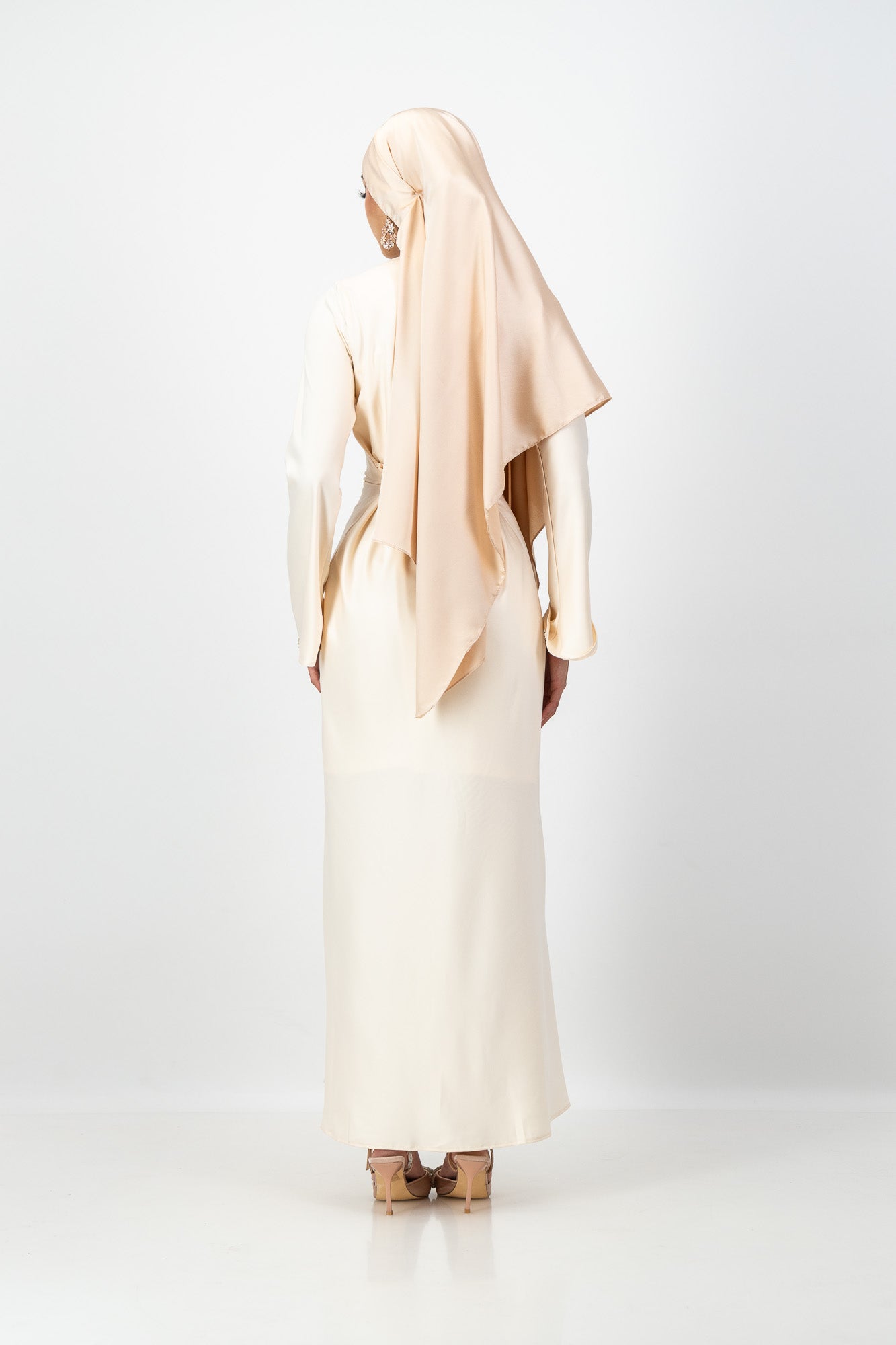 Iman Dress in Cream