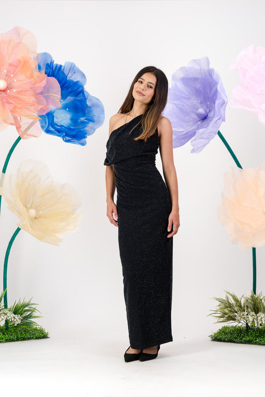 Armani Column Gown - Black