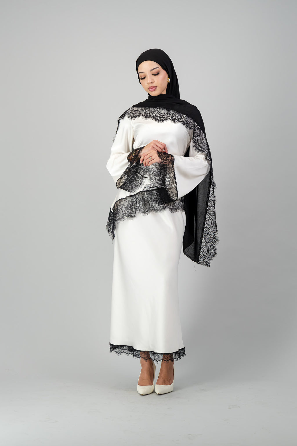 SABRIN SET - BLANC