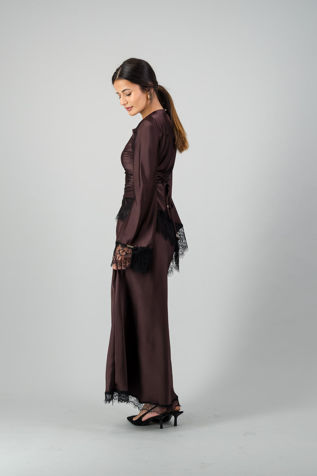 SABRIN SET - CHOCOLAT