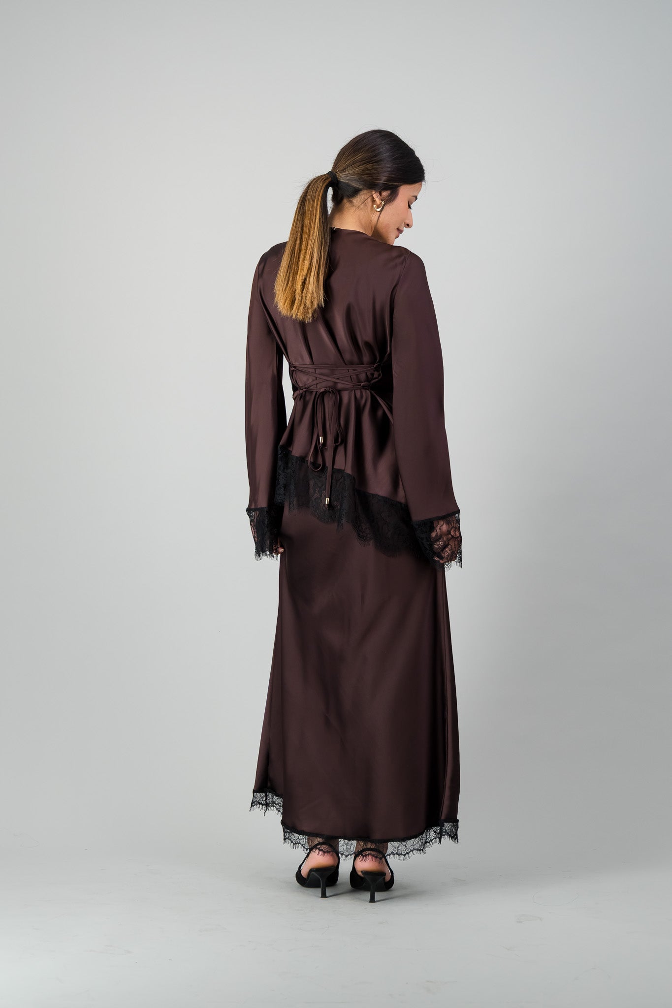 SABRIN SET - CHOCOLAT