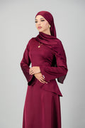 BURGUNDY Satin