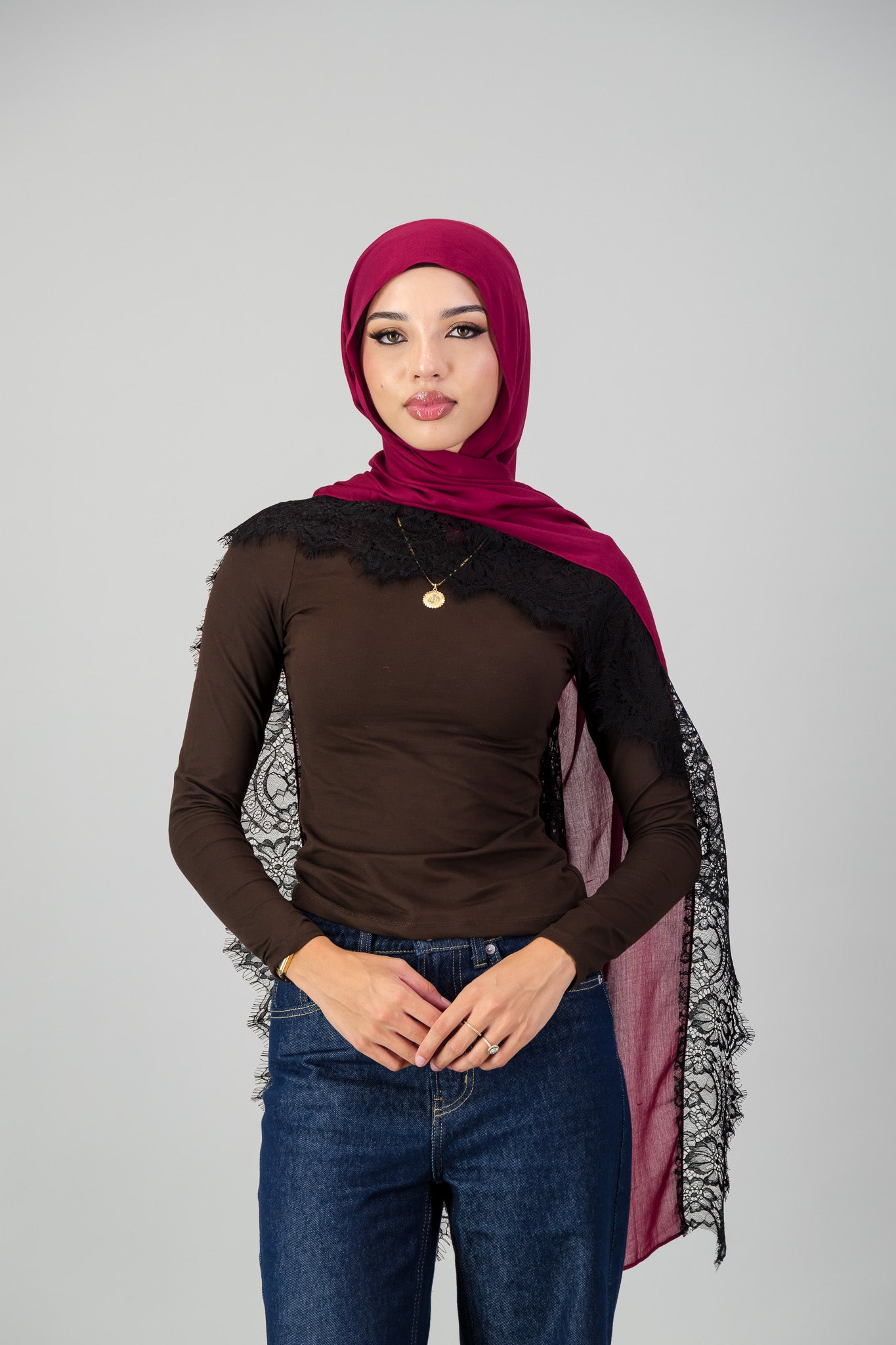THE TALIAH in RUBY NOIR