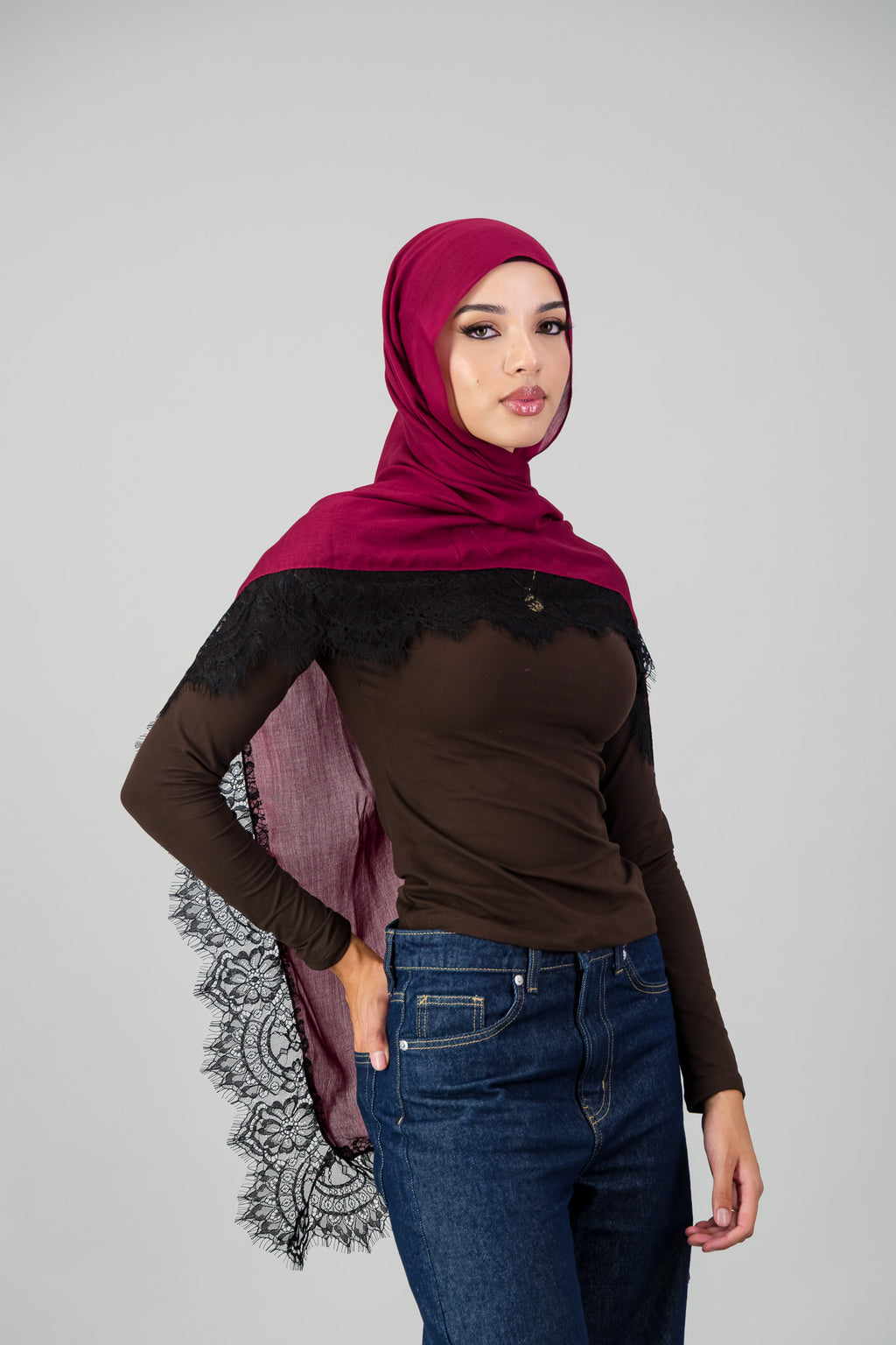 THE TALIAH in RUBY NOIR