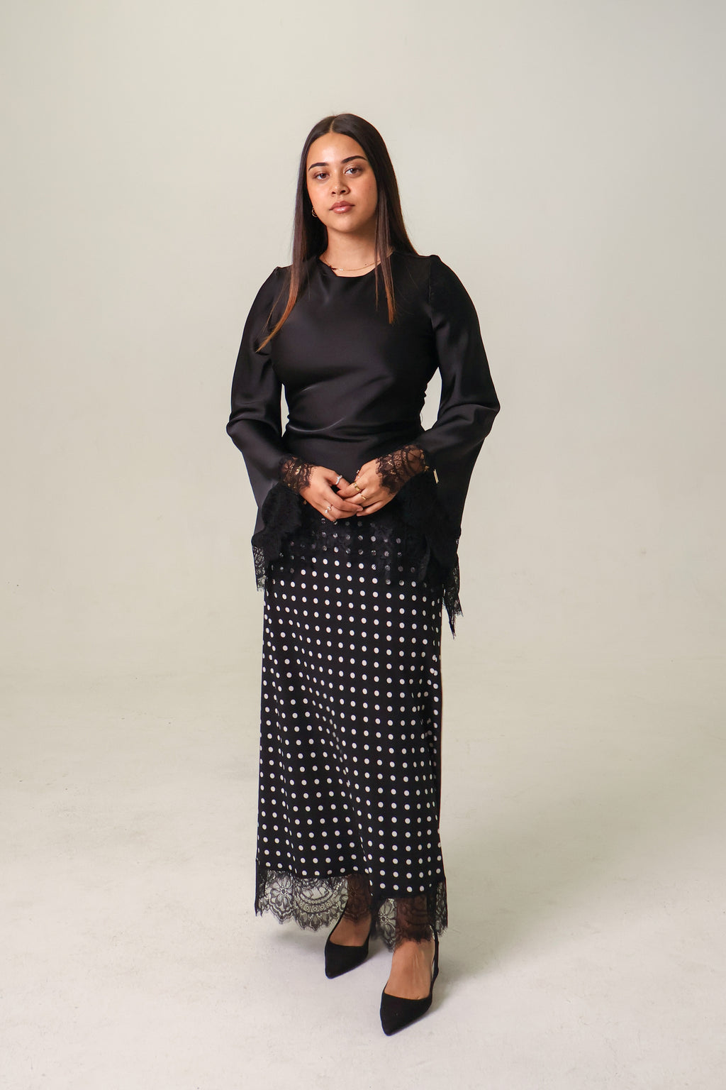 SABRIN SET - CLASSIC POLKADOT