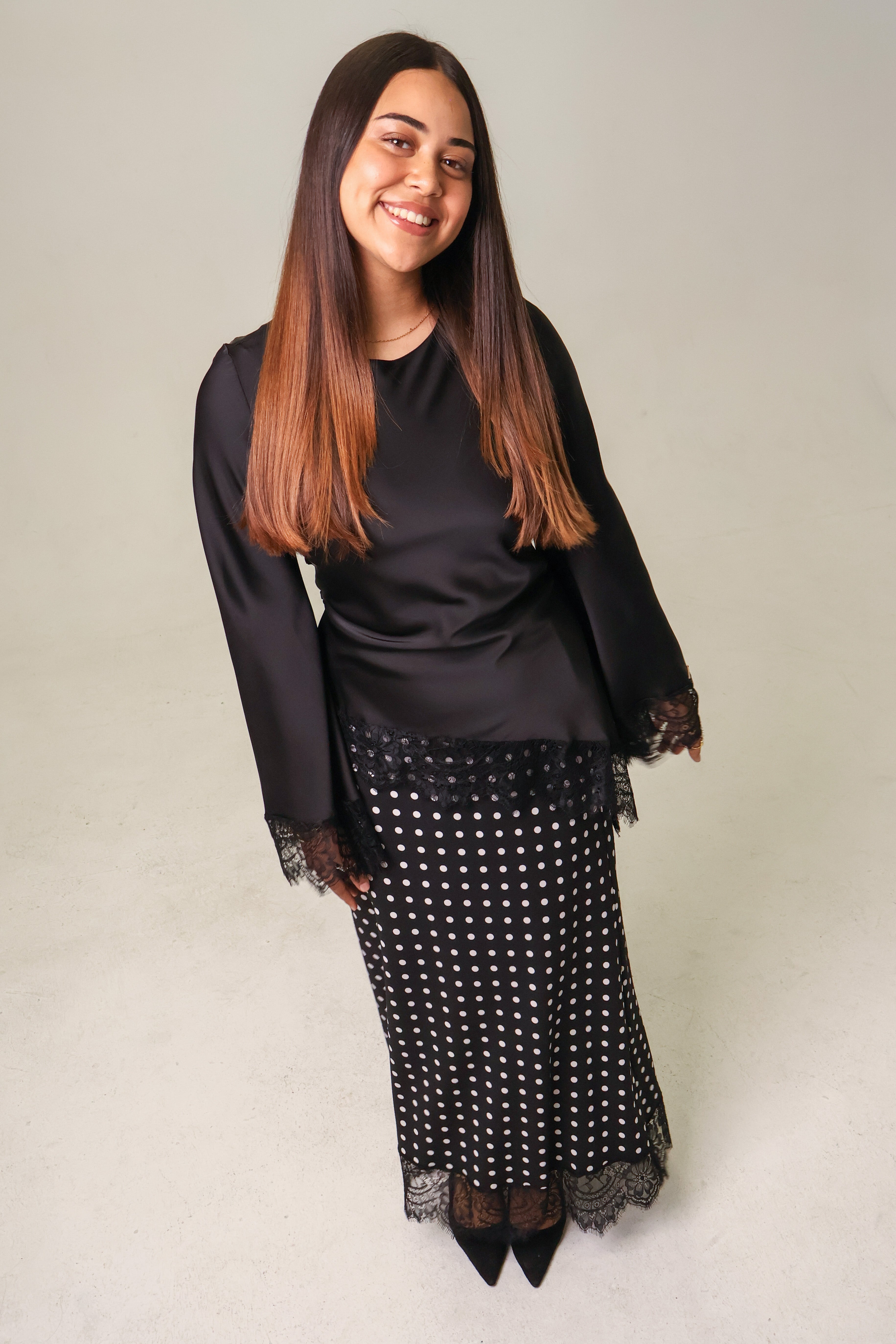 SABRIN SET - CLASSIC POLKADOT