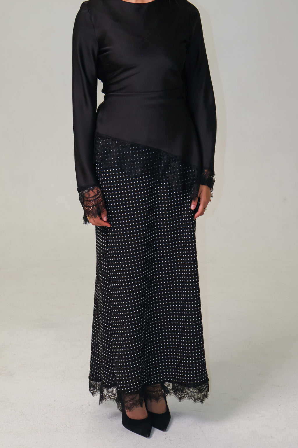 SABRIN SET - PETITE POLKADOT