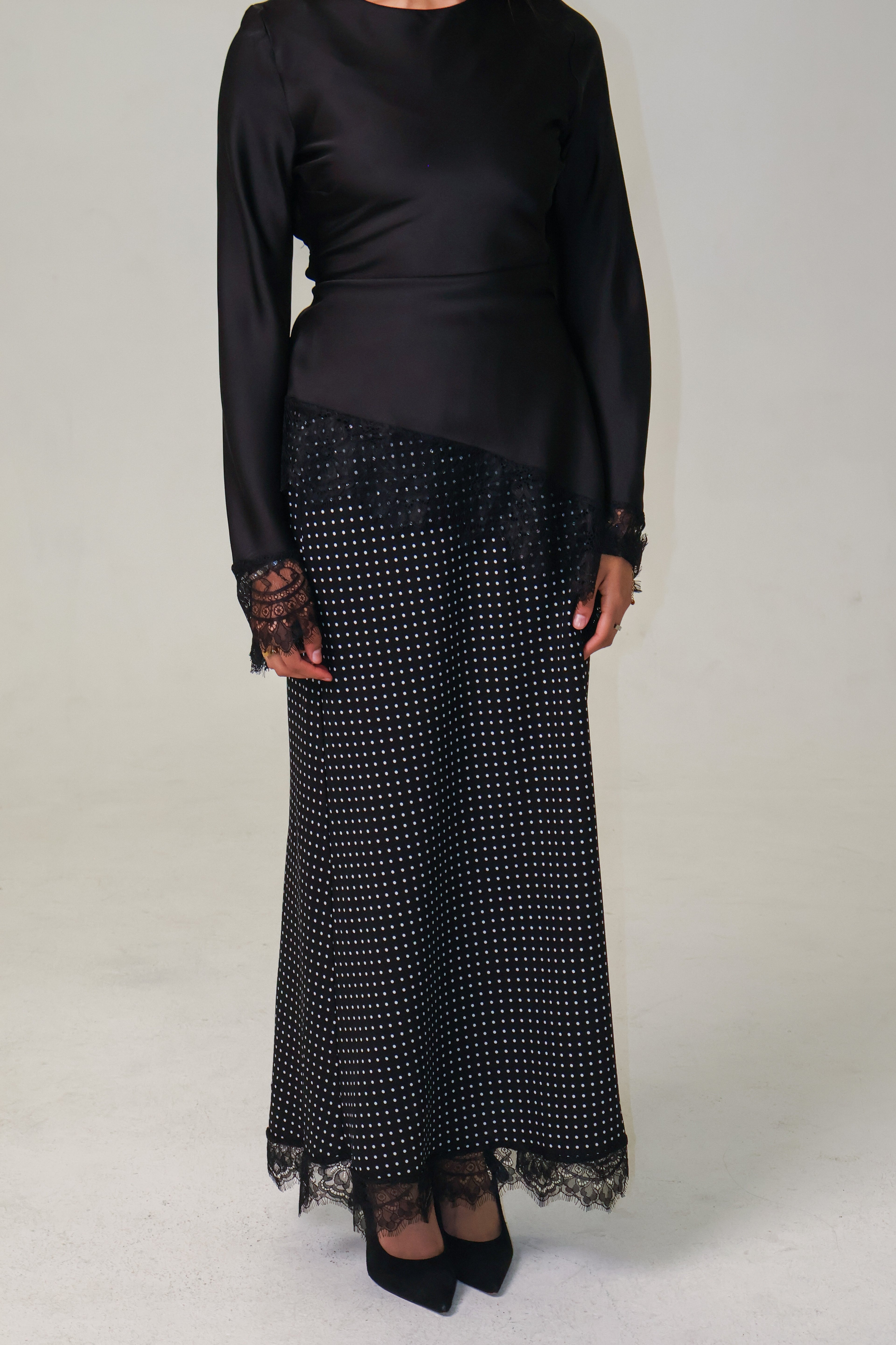 SABRIN SET - PETITE POLKADOT