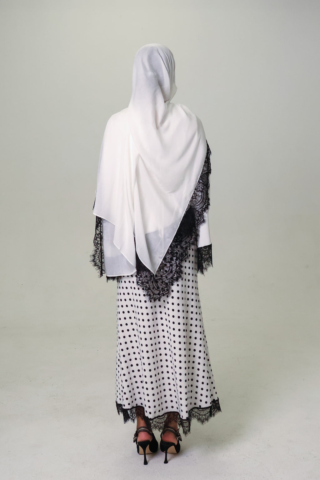 SABRIN SET - POLKADOT BLANC
