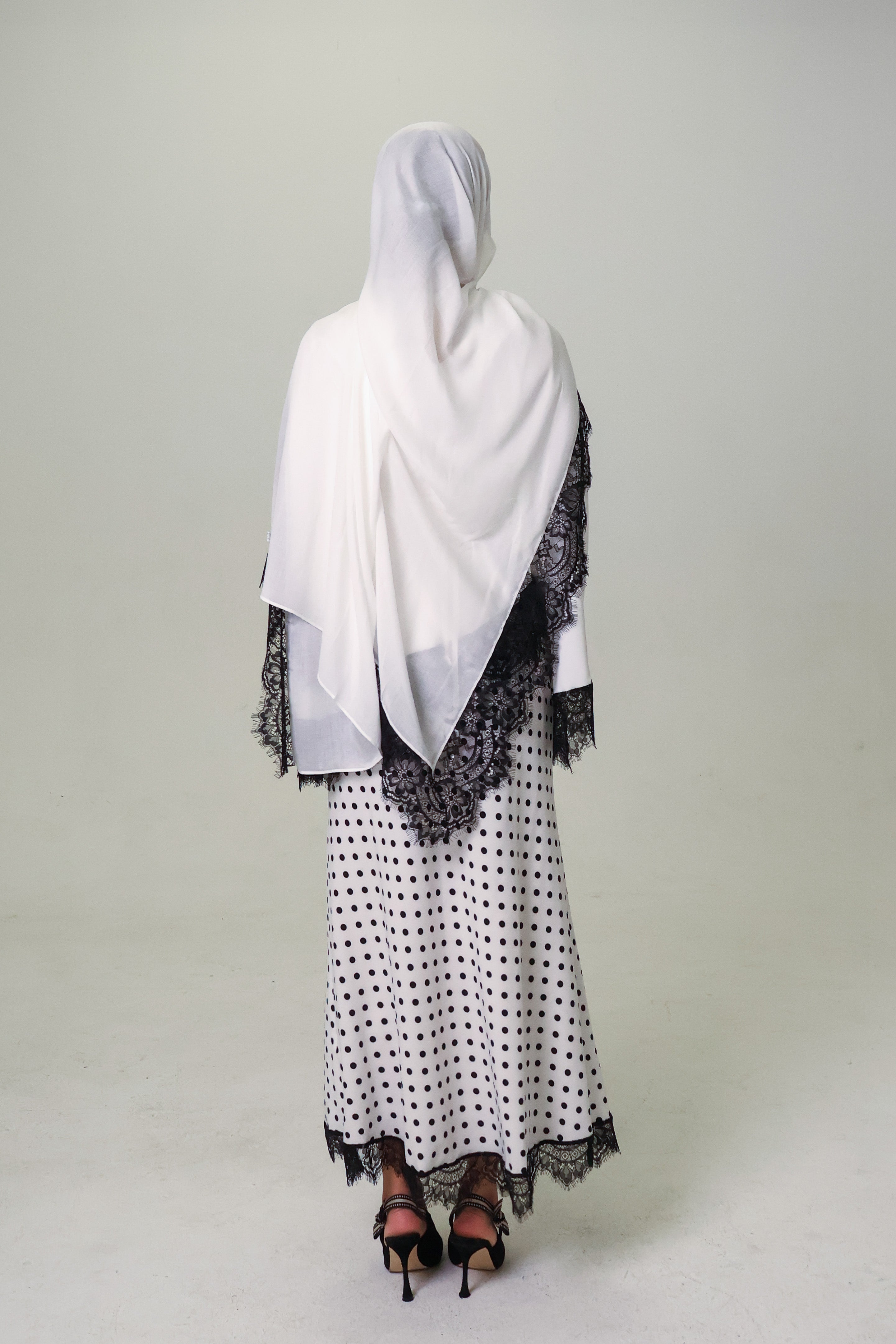 SABRIN SET - POLKADOT BLANC