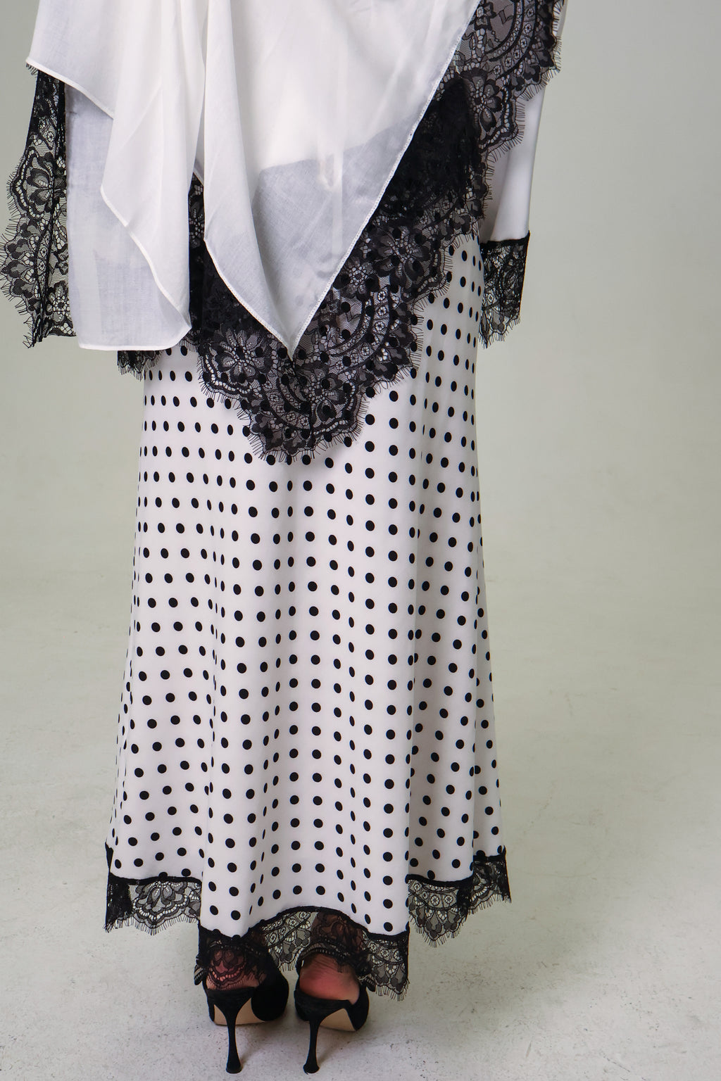 SABRIN SET - POLKADOT BLANC
